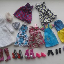 Одежда и обувь для кукол Барби пышка  и им подобным