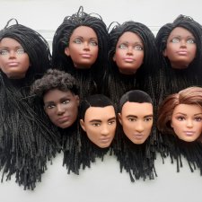 Головы от Барби looks, лукс