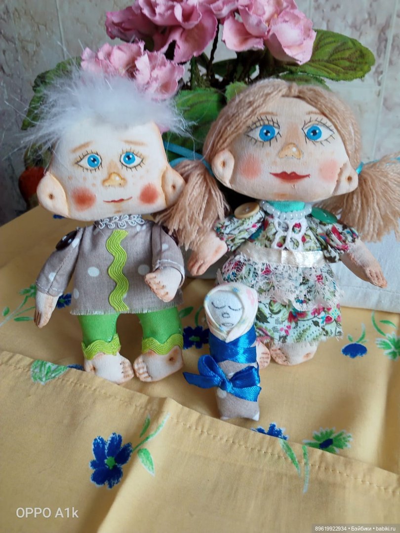 Кукляши для Маши — Текстильные игрушки и примитивы: кофейные (фото 4)