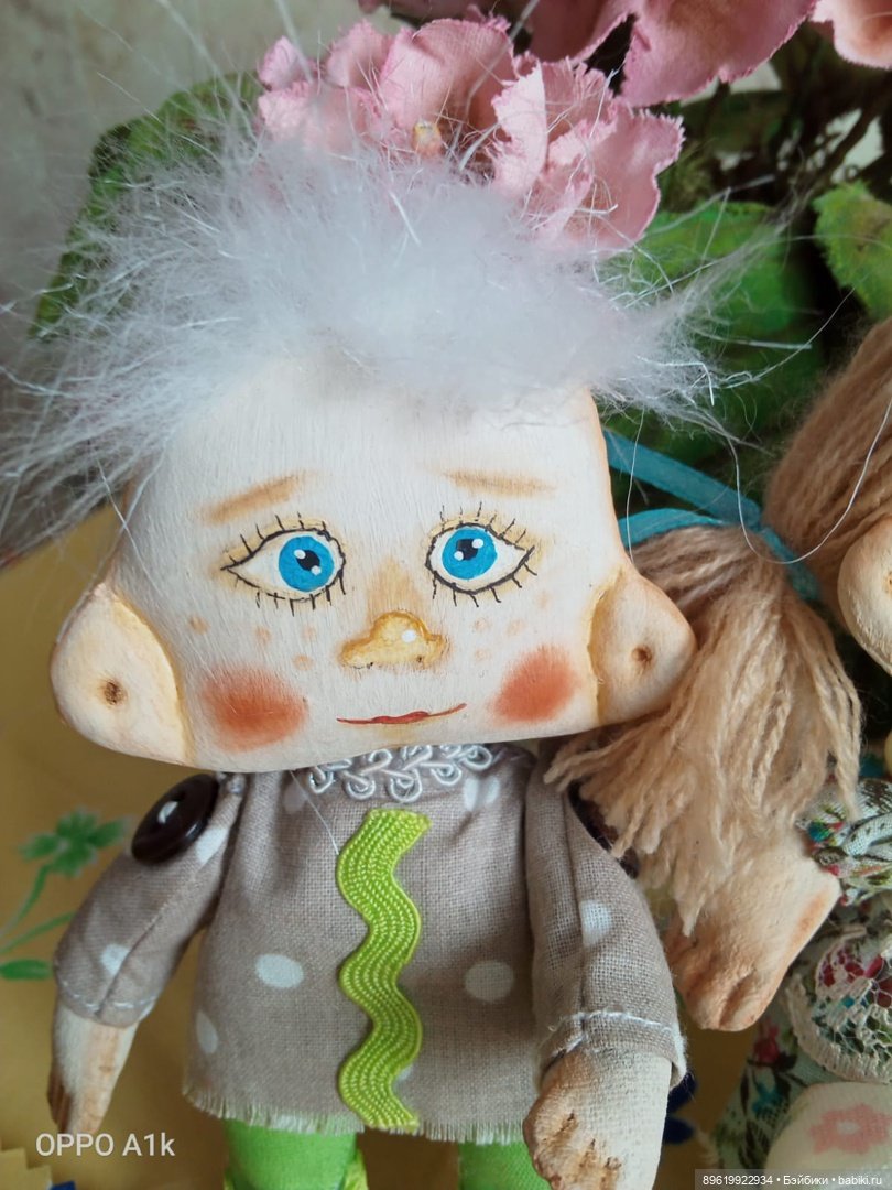 Кукляши для Маши — Текстильные игрушки и примитивы: кофейные (фото 3)