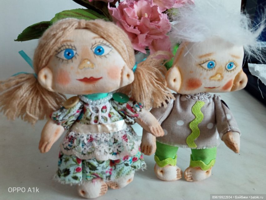 Кукляши для Маши — Текстильные игрушки и примитивы: кофейные