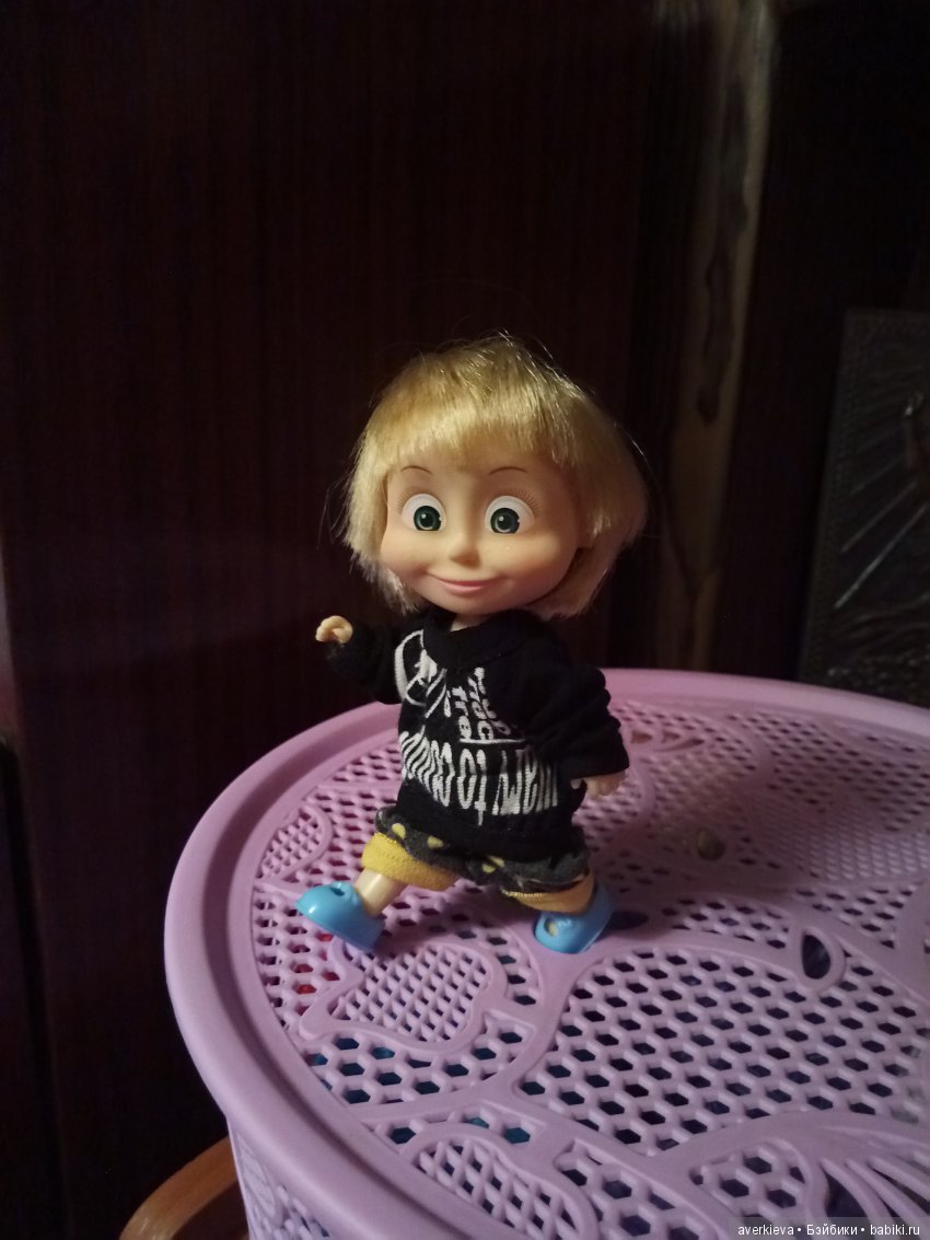 Как мы отдыхали — Куклы Маша и Медведь (Simba): Маша в кармашке (фото 10)