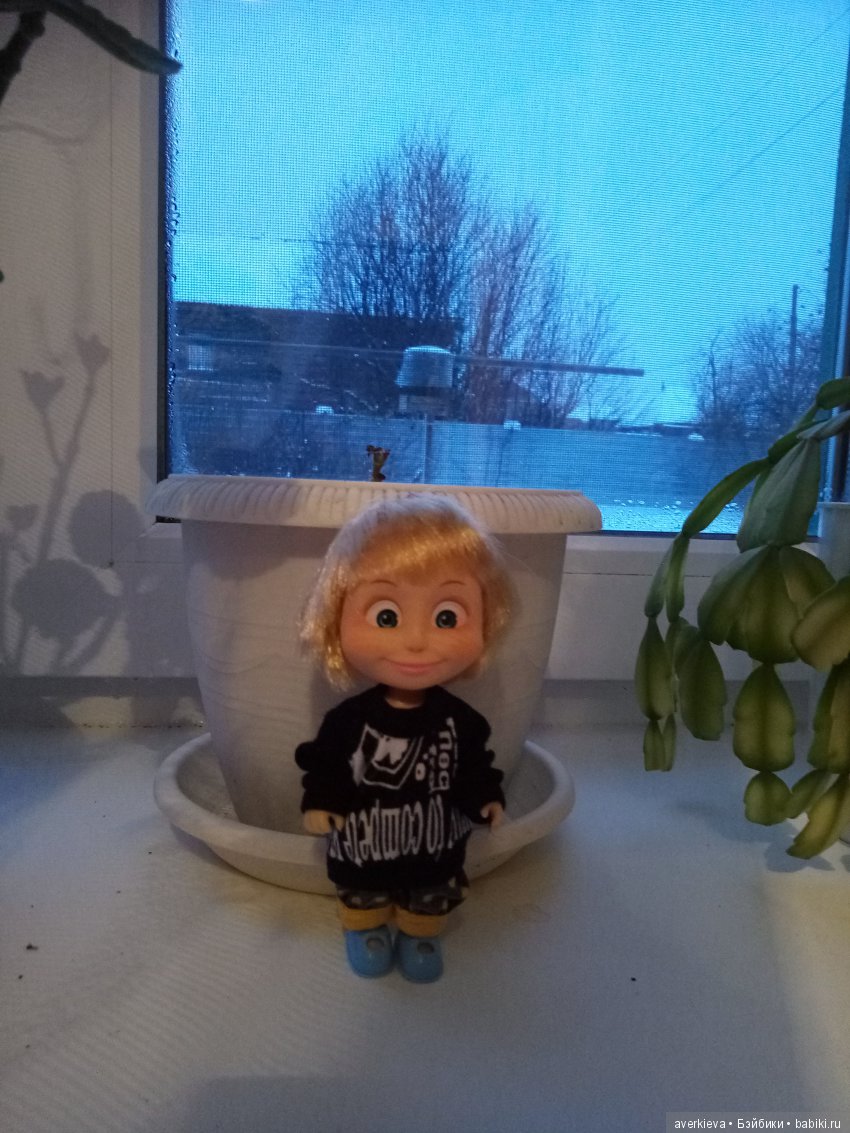 Как мы отдыхали — Куклы Маша и Медведь (Simba): Маша в кармашке