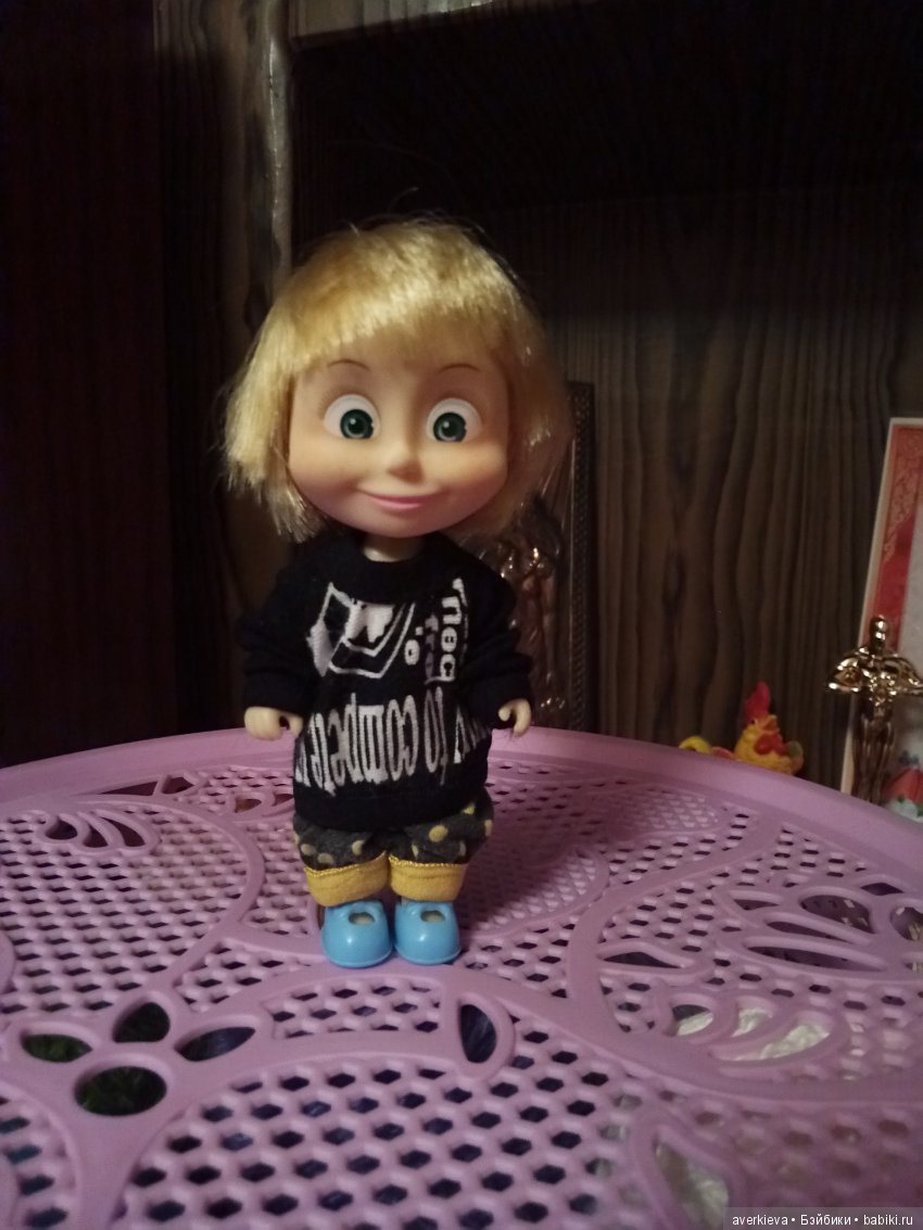 Как мы отдыхали — Куклы Маша и Медведь (Simba): Маша в кармашке