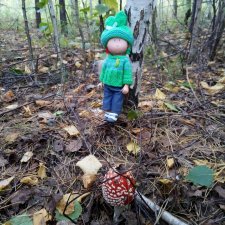 Глаша в лесу