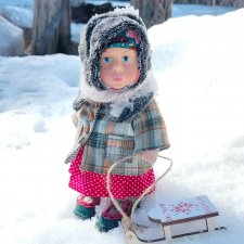 Серафима и салазки