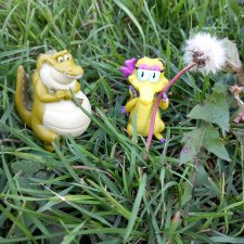 Жюльен и Фиалка.