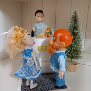 Тили тили тесто! Жених и невеста. Или свадьба в Смоллвиладже( почти в Малиновке)