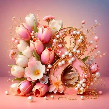 Всех девочек с 8 Мартой!!! К нам приехала Дюдюка...