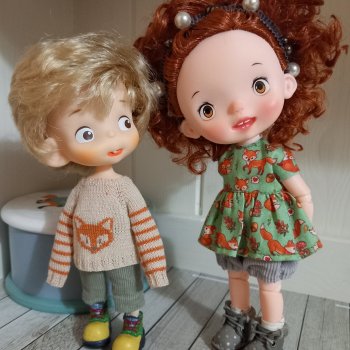 Вареник и Леончик.