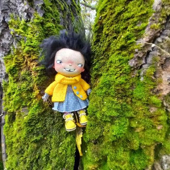 Матильда в лесу