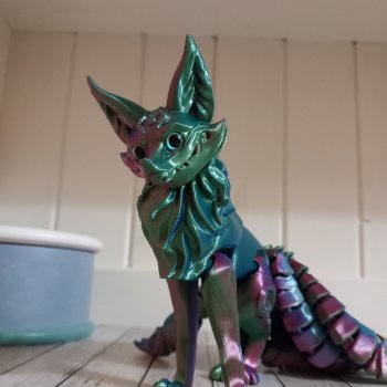 Лис с девятью хвостами.