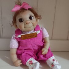 Каритас ООАК. Милая кареглазка