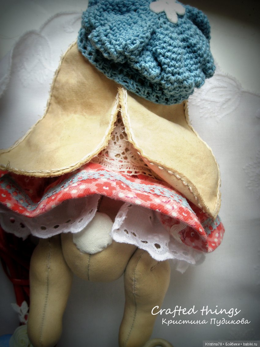 Мои кофейные зайки — Текстильные игрушки и примитивы: кофейные