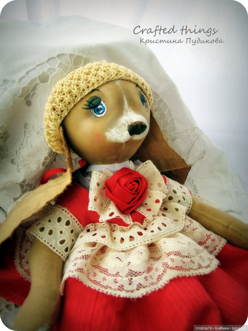 Мои кофейные зайки — Текстильные игрушки и примитивы: кофейные