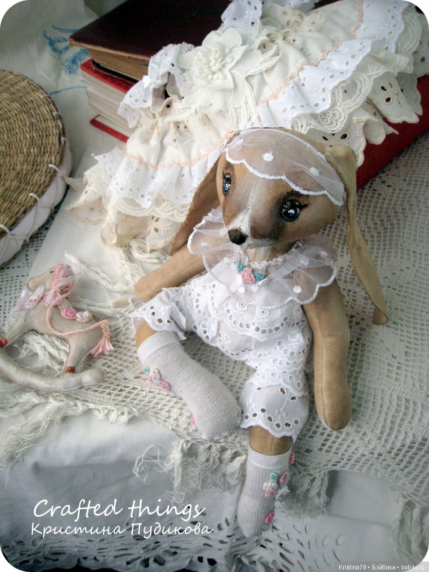 Мои кофейные зайки — Текстильные игрушки и примитивы: кофейные (фото 2)