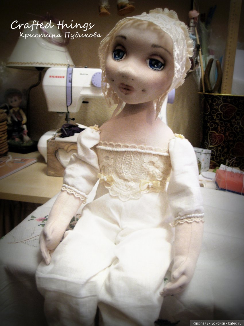 Рождение новой куколки — Авторские текстильные куклы: Вальдорфские