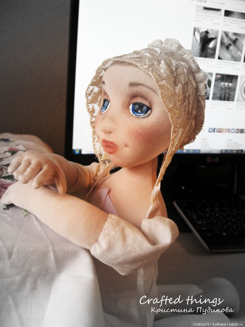Рождение новой куколки — Авторские текстильные куклы: Вальдорфские (фото 10)