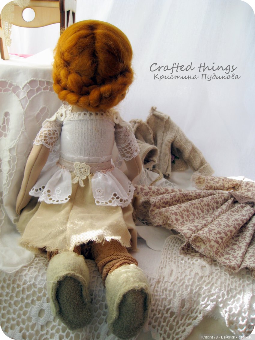 Знакомьтесь - Магда — Авторские текстильные куклы: Вальдорфские (фото 10)