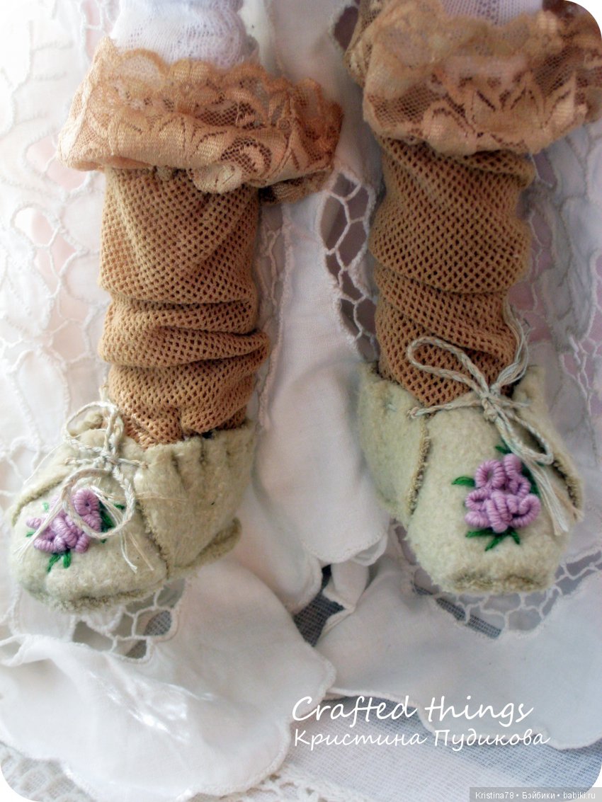 Знакомьтесь - Магда — Авторские текстильные куклы: Вальдорфские (фото 6)