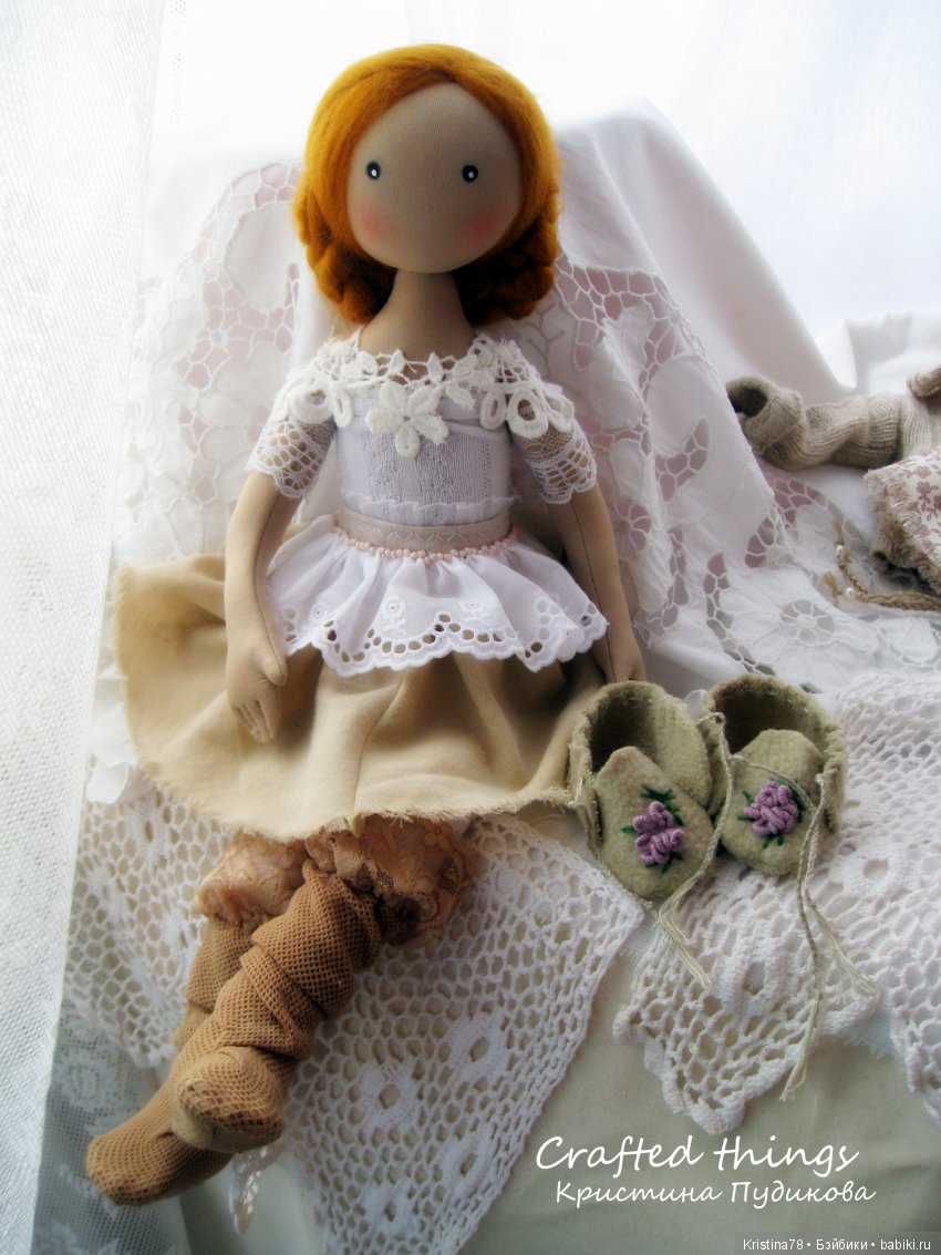 Знакомьтесь - Магда — Авторские текстильные куклы: Вальдорфские (фото 8)