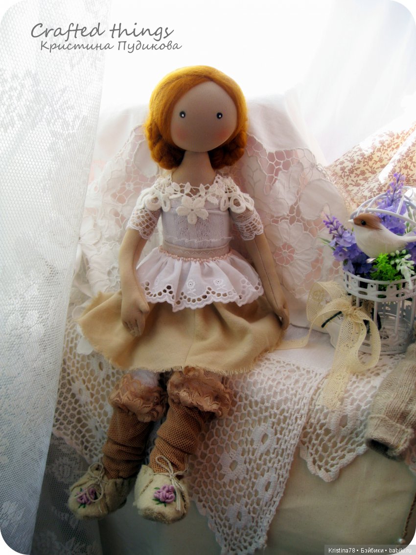 Знакомьтесь - Магда — Авторские текстильные куклы: Вальдорфские (фото 7)