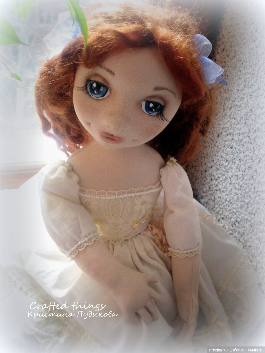 Лизонька. Интерьерная авторская кукла. OOAK Doll (фото 8)