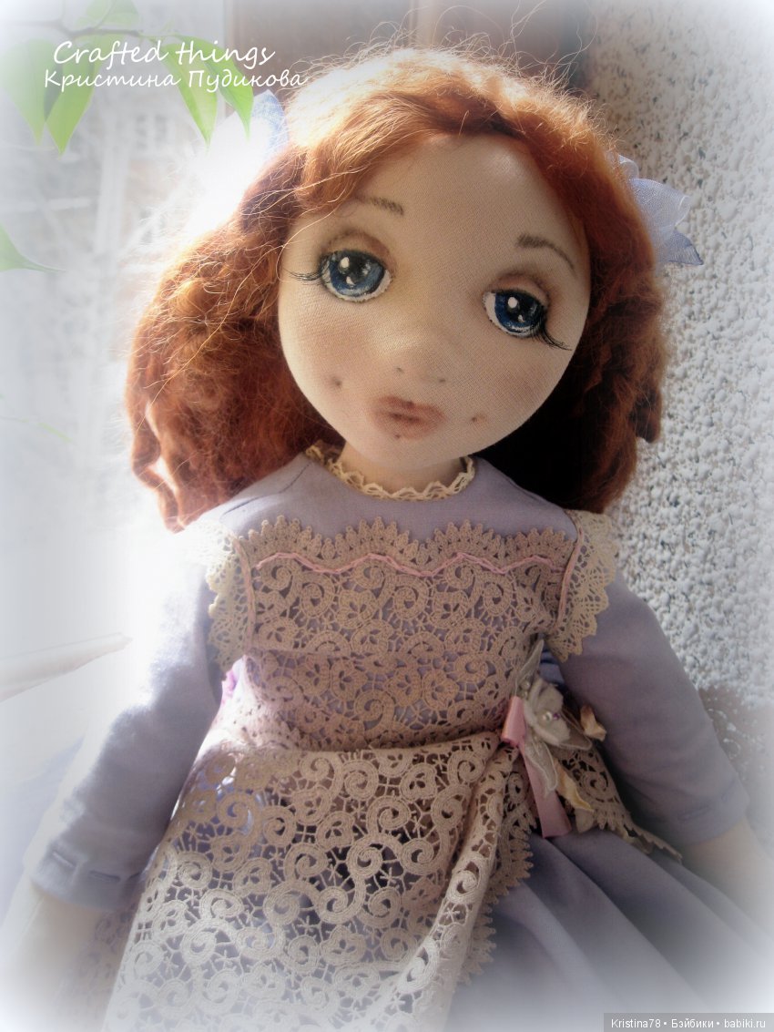 Лизонька. Интерьерная авторская кукла. OOAK Doll (фото 5)