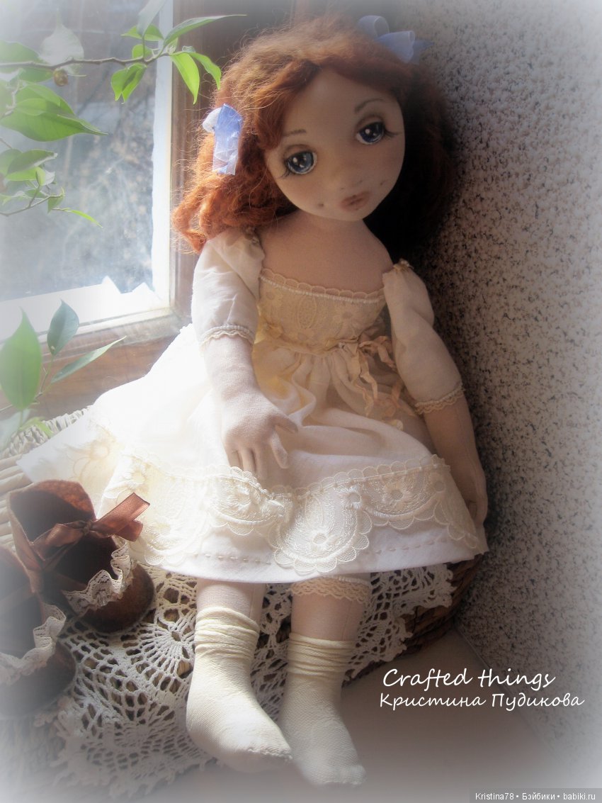 Лизонька. Интерьерная авторская кукла. OOAK Doll