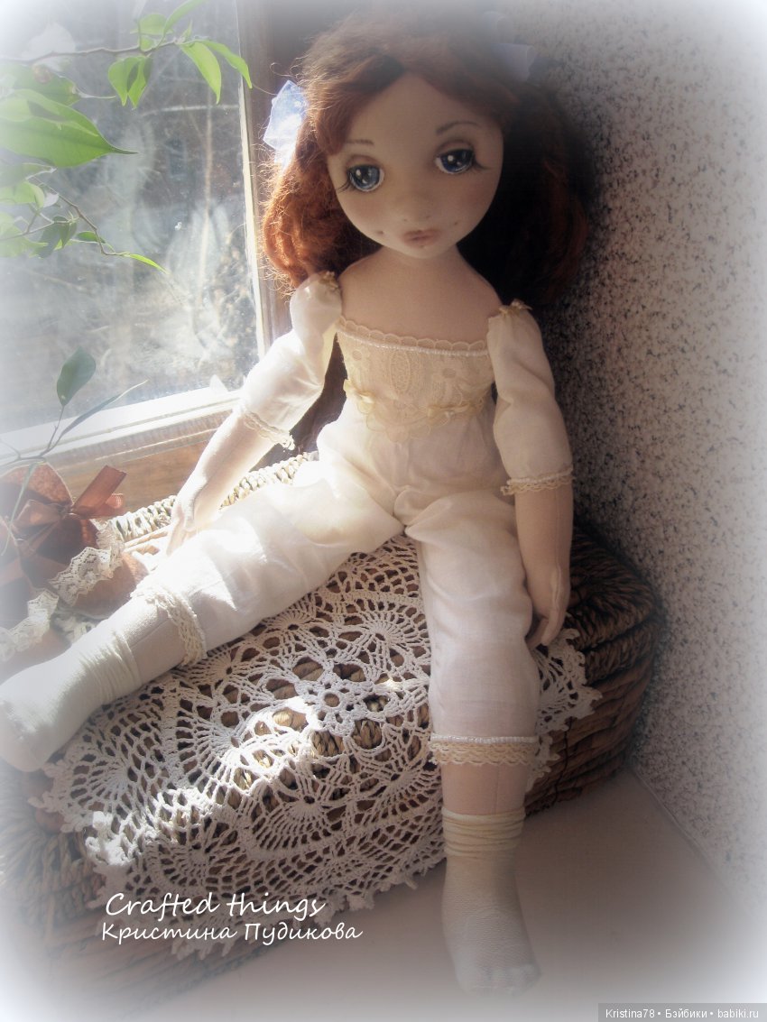 Лизонька. Интерьерная авторская кукла. OOAK Doll