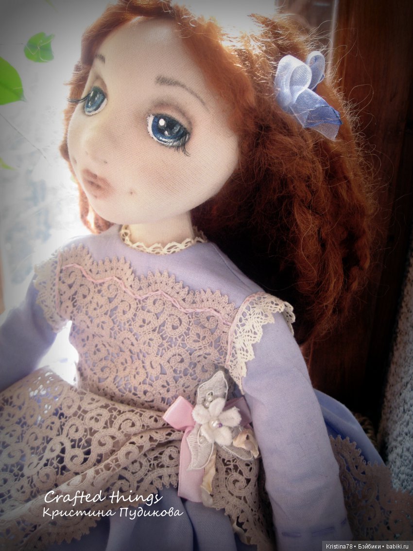Лизонька. Интерьерная авторская кукла. OOAK Doll (фото 6)
