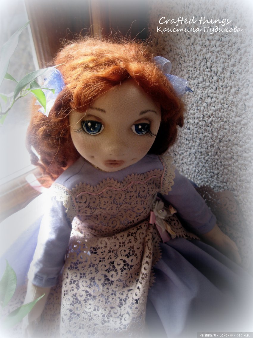 Лизонька. Интерьерная авторская кукла. OOAK Doll (фото 7)
