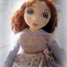 Лизонька. Интерьерная авторская кукла. OOAK Doll