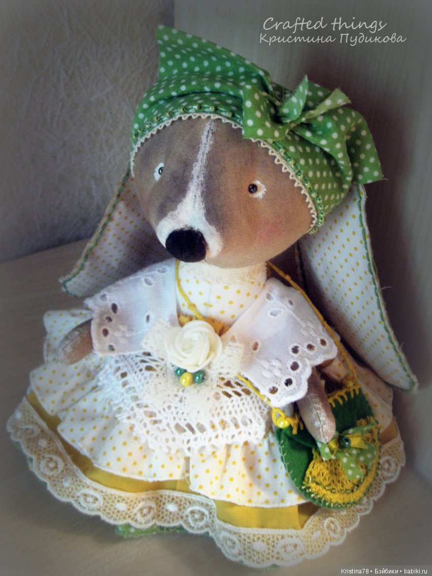 Зайка в одуванчиковой палитре (фото 3)