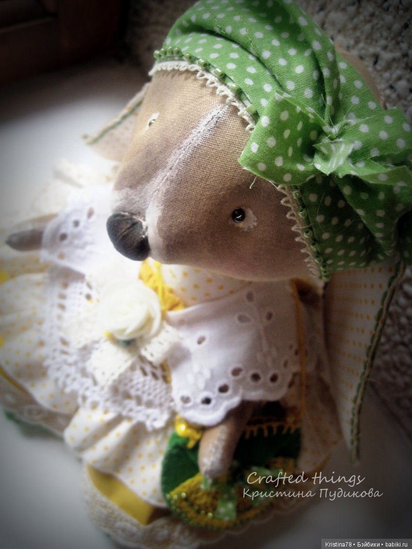 Зайка в одуванчиковой палитре (фото 2)