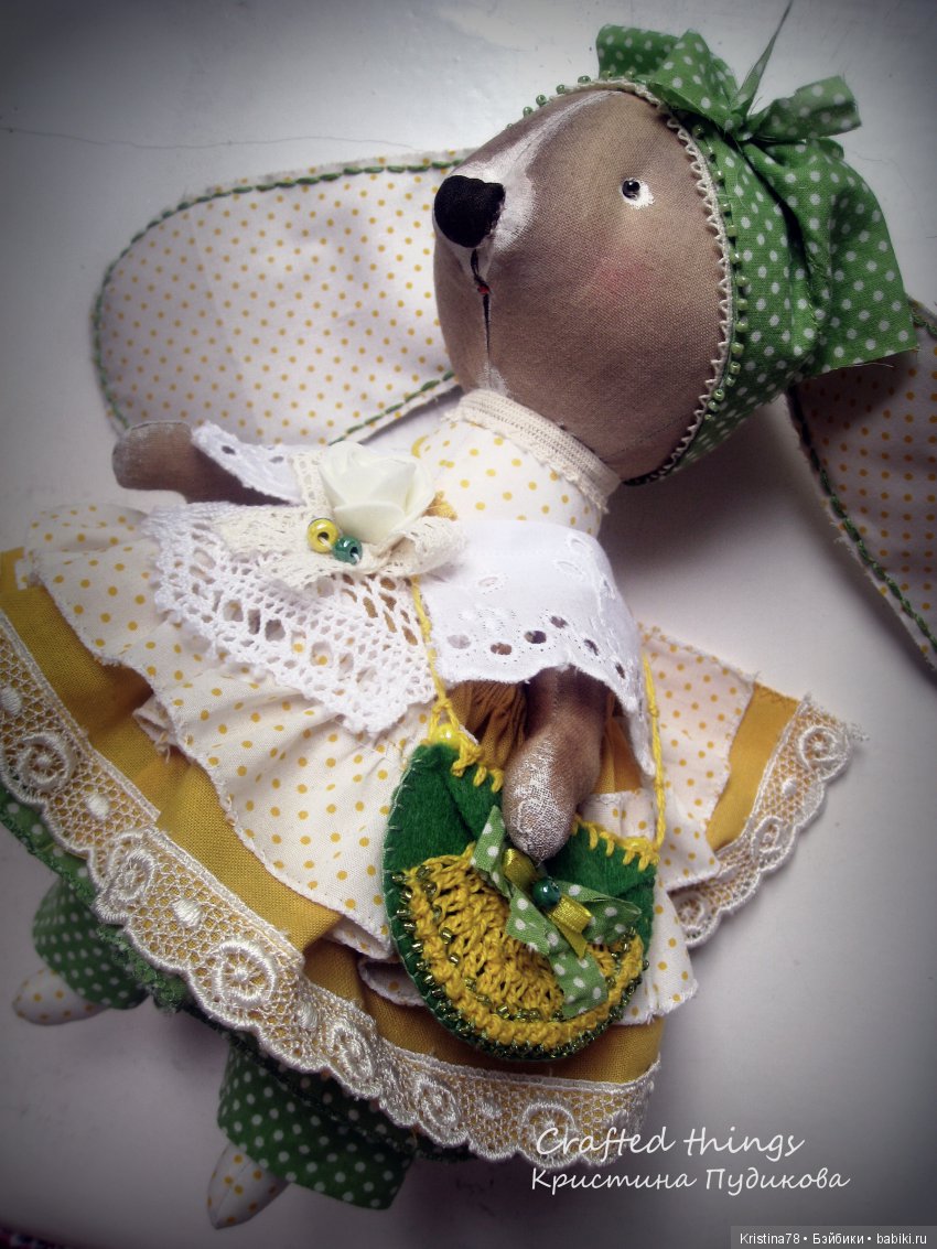 Зайка в одуванчиковой палитре (фото 5)