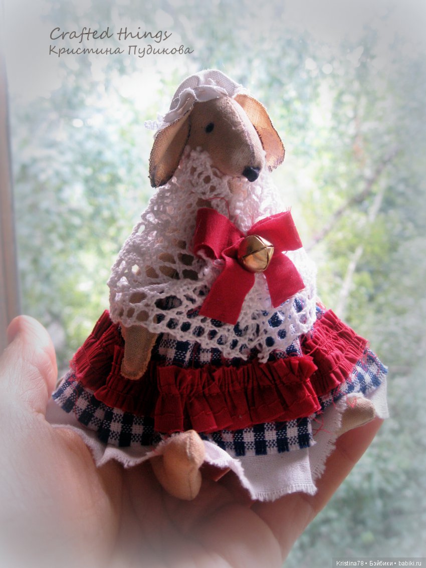 Тетушка Крысыльда — Текстильные игрушки и примитивы: кофейные (фото 5)