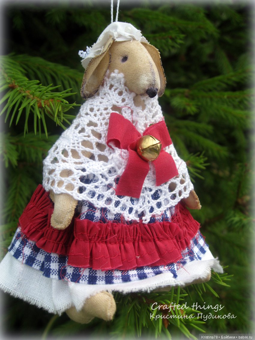 Тетушка Крысыльда — Текстильные игрушки и примитивы: кофейные