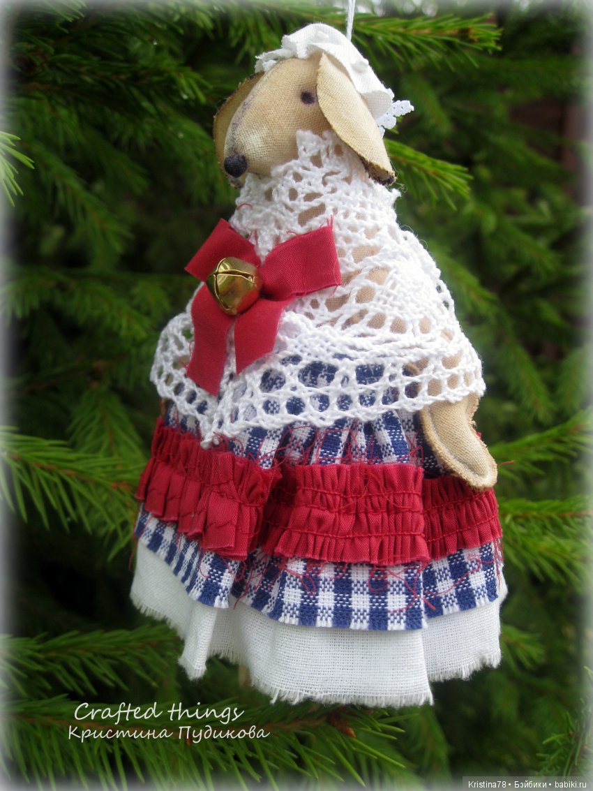 Тетушка Крысыльда — Текстильные игрушки и примитивы: кофейные (фото 3)