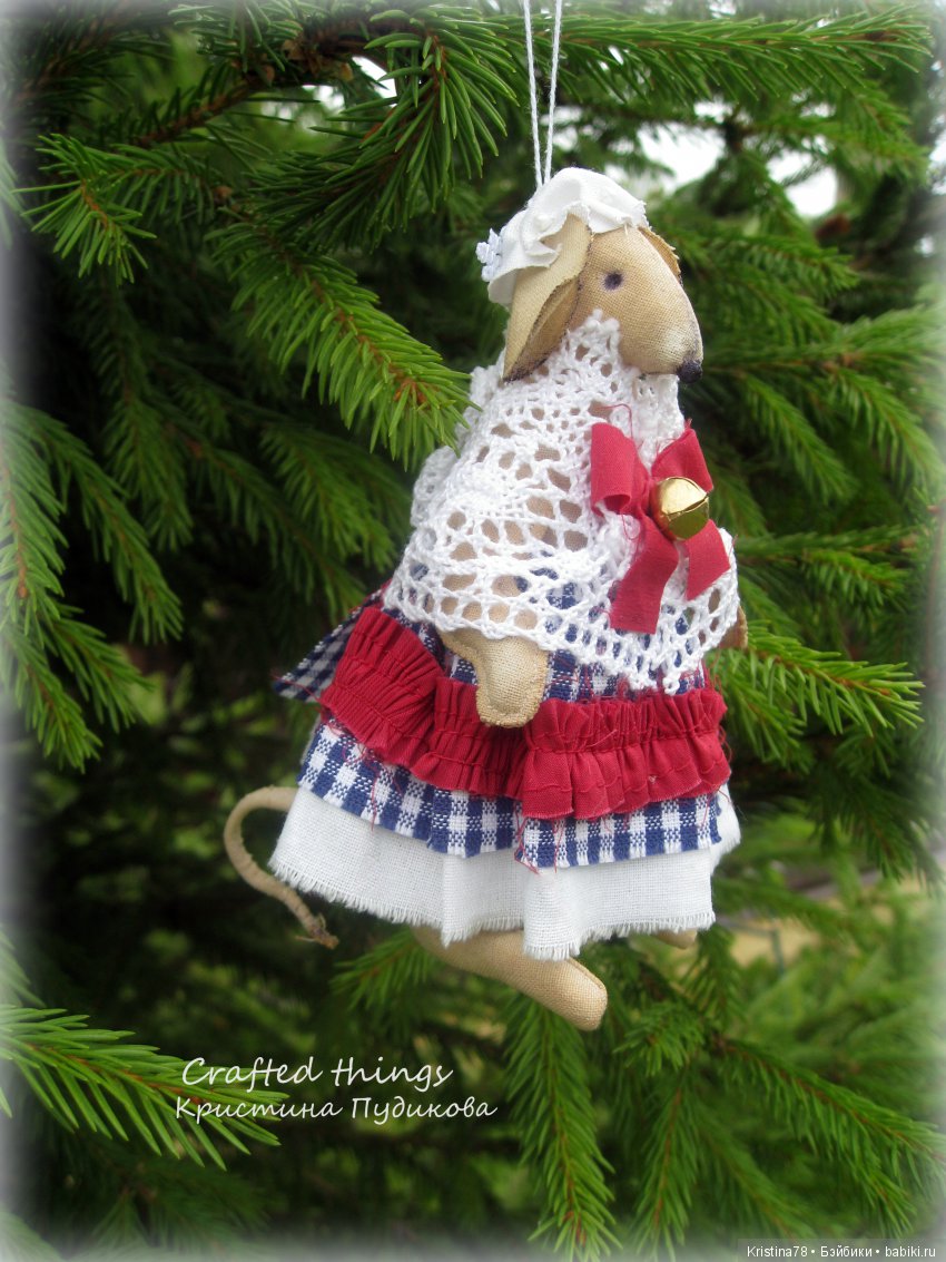 Тетушка Крысыльда — Текстильные игрушки и примитивы: кофейные (фото 2)