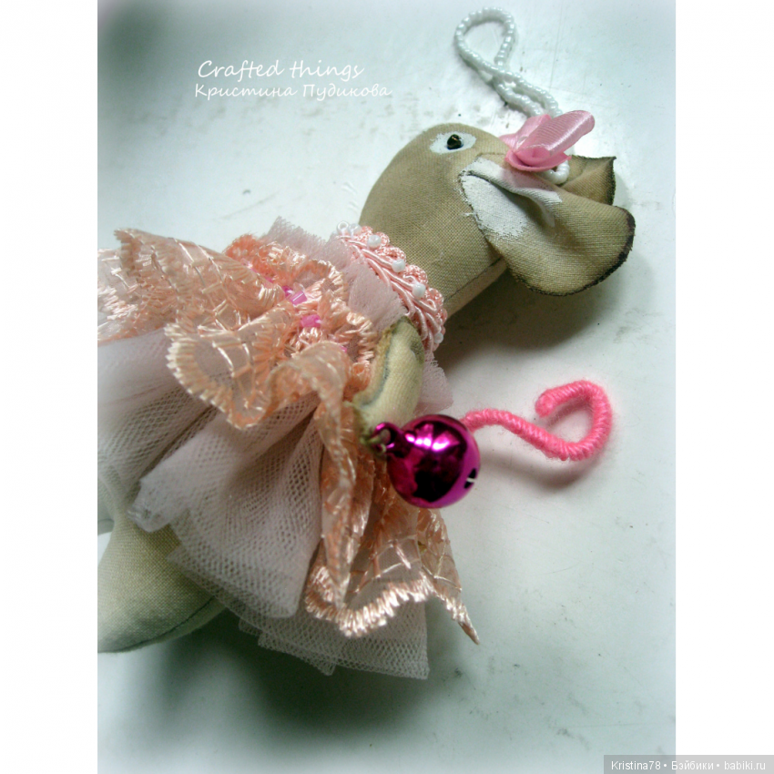 Мои елочные мышки — Текстильные игрушки и примитивы: кофейные (фото 8)