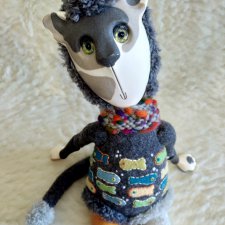 Авторские шарнирные котики Larytoys