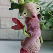 Авторские шарнирные зверюшки из папье-маше