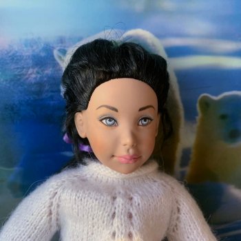 На северном полюсе с куклами Дениса Бастьена