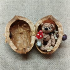 Мини игрушка Ёжик в скорлупке