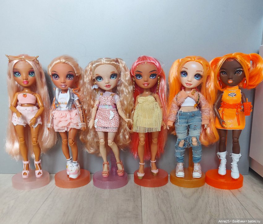 Вот все персиково-рыжие наши