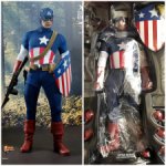Hot Toys Captain America Star Spangled Man