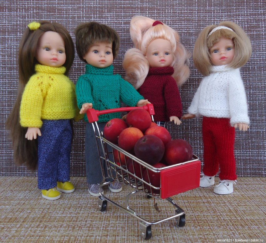 Яблочный флешмоб — Кукольные флешмобы: Эстафеты (фото 3)