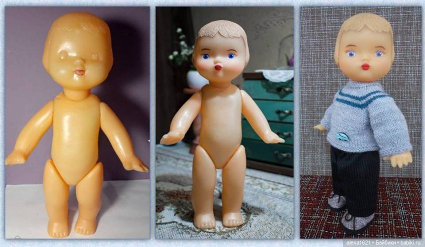 Не может МОЖЕТ быть — Ремонт кукол СССР и ГДР (немок): чернота (фото 4)