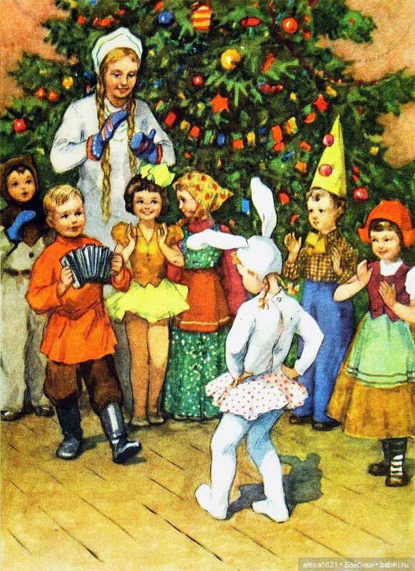 Анонс-приглашение на новогодний утренник (фото 3)